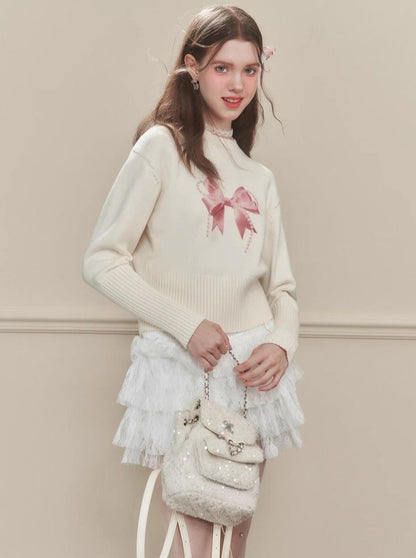 Bow Candy Sweater