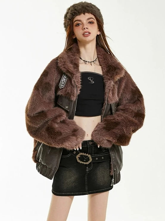 American  Fur Cow Jacket