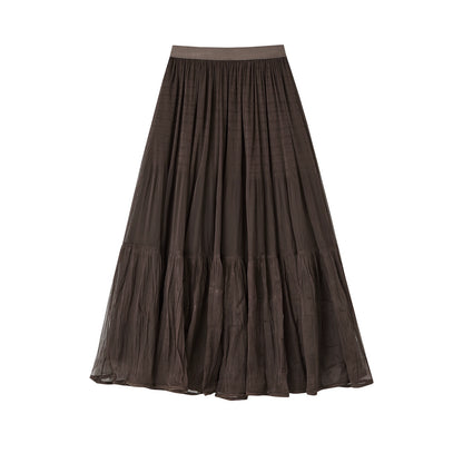 Soft Mist Fairy Gauze Skirt