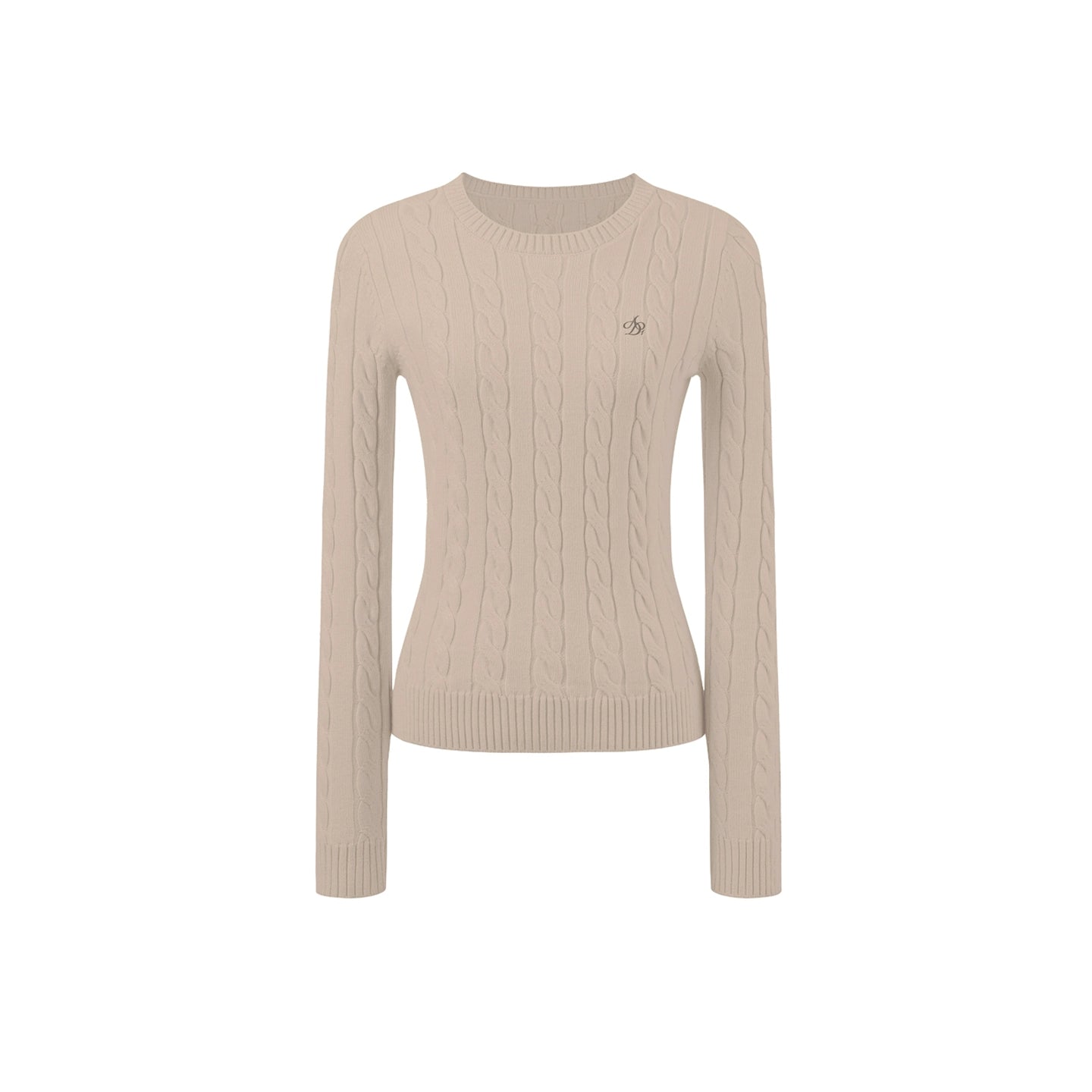 Vintage Twist Cable Knit Sweater