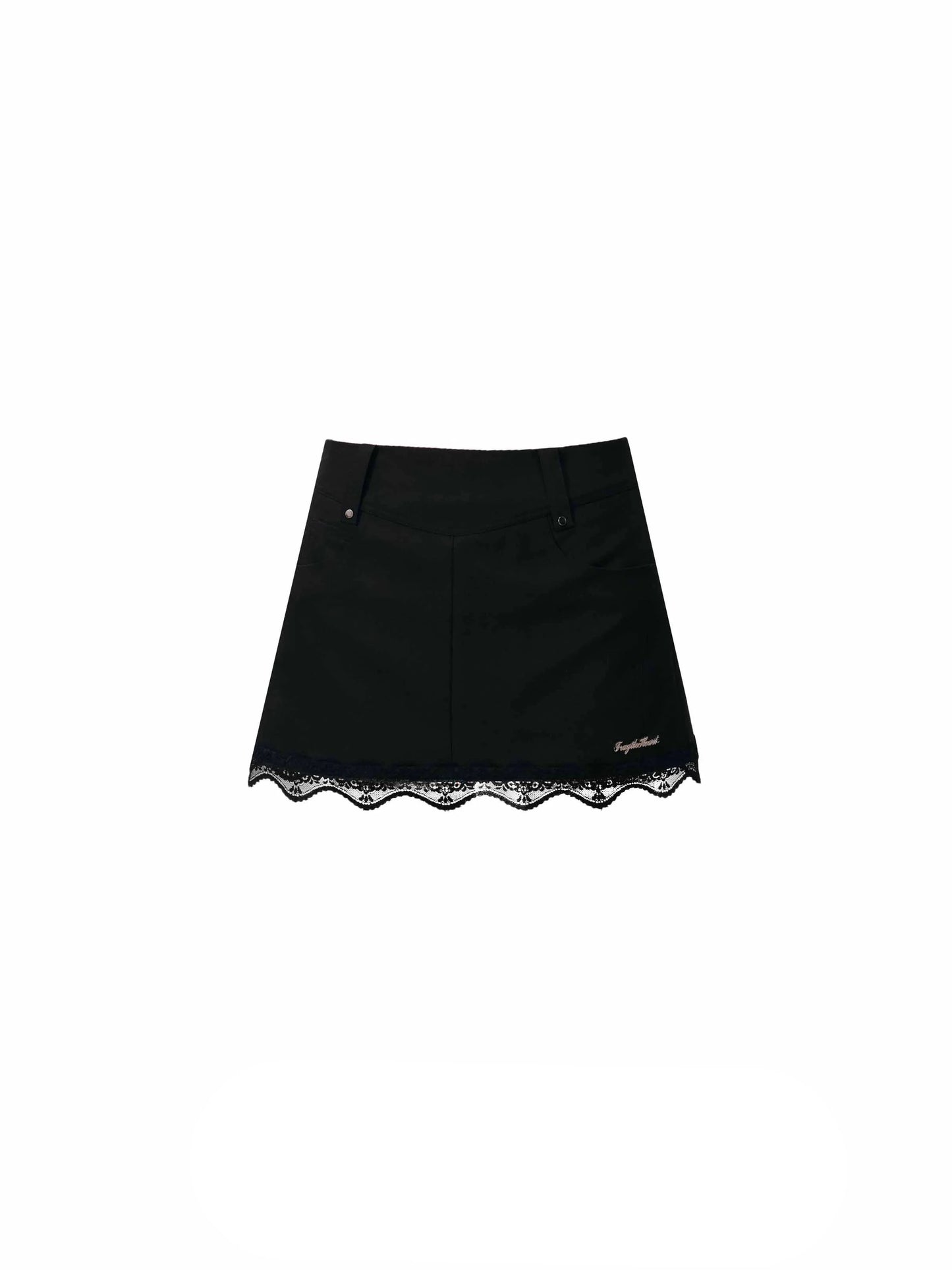 Slim Versatile Lace Skirt