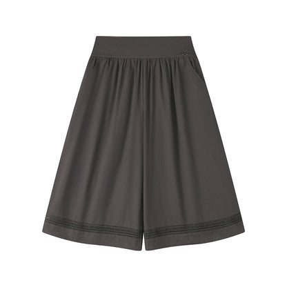 Glazed Sea Island Cropped Pants