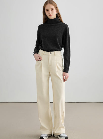 Loose Straight Wide-leg Pants