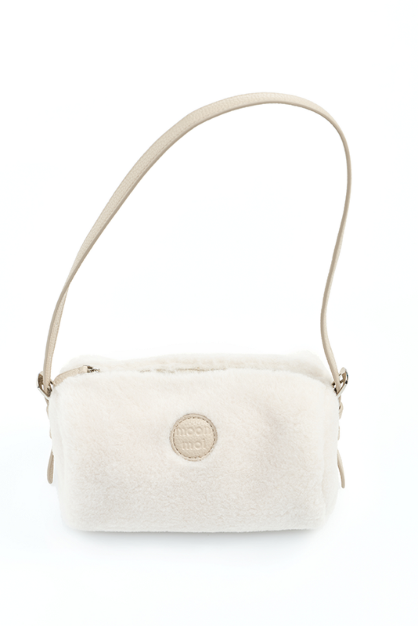 Plush Patchwork Leather Bag