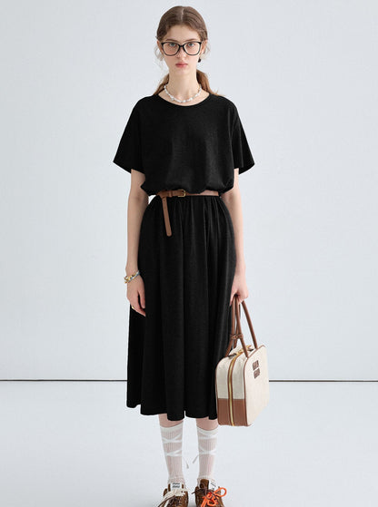 High-End Versatile T-Shirt Dress