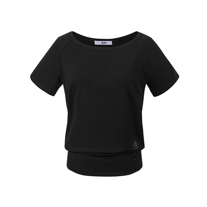 Slanted Shoulder T-Shirt