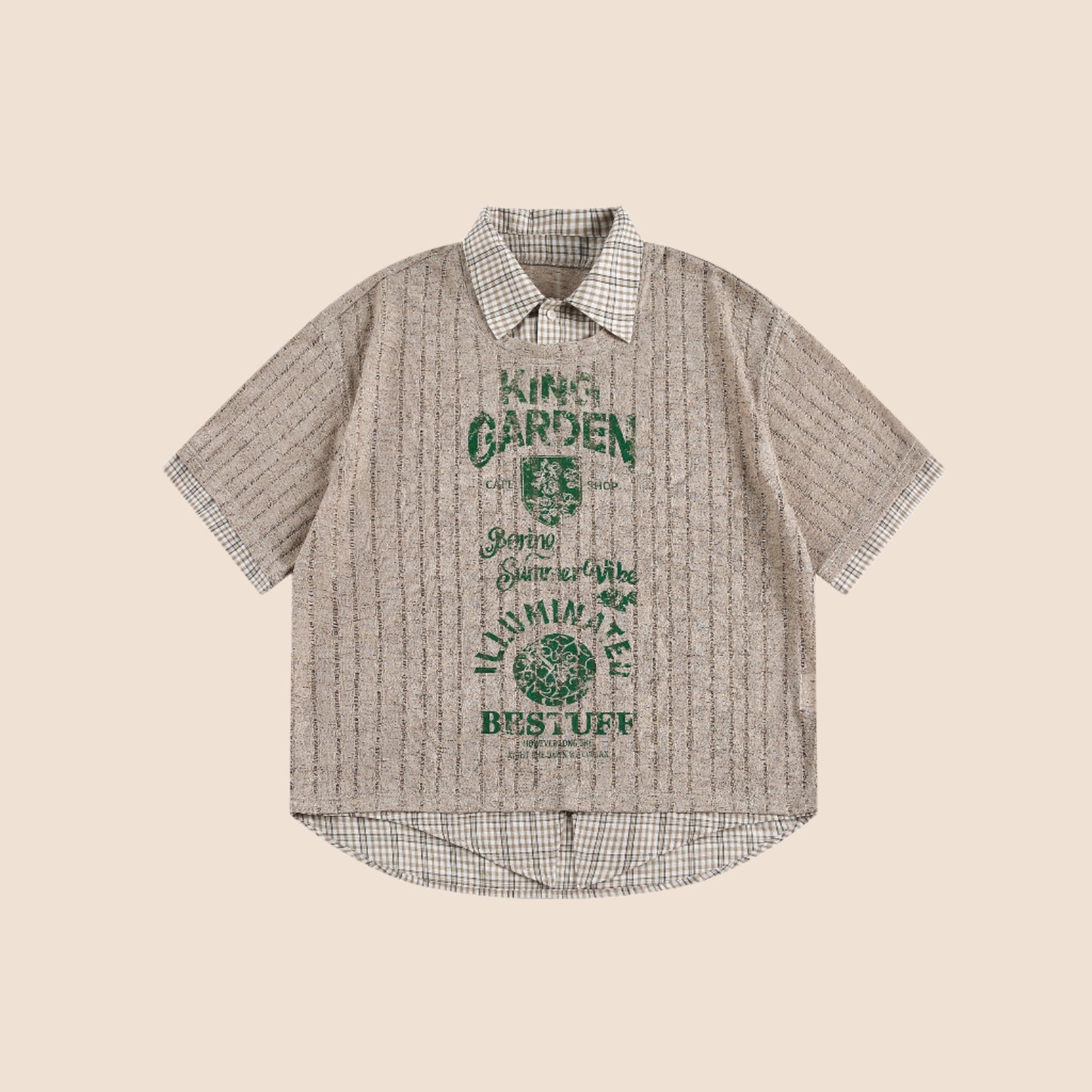 Summer Chic Collared T-Shirt