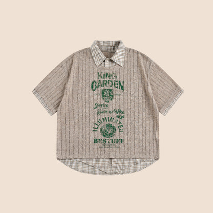 Summer Chic Collared T-Shirt