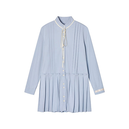 Late Summer Letter Shirt Dress