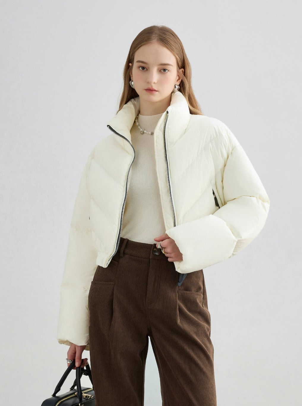 Duck Down Bread Short Jacket