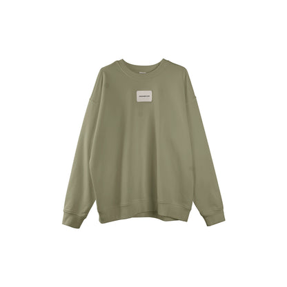 Autumn Heavy Cotton Crew Neck Sweatshirt Set-Up