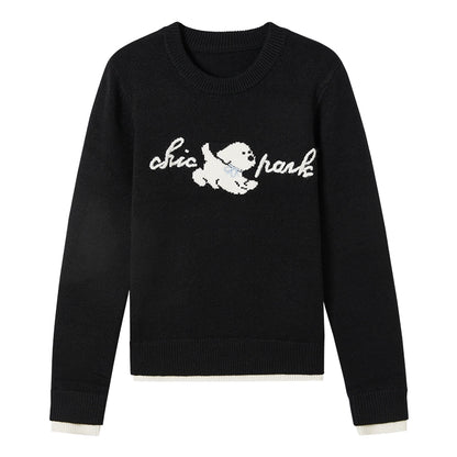 Winter Sweet Knit Sweater Girl