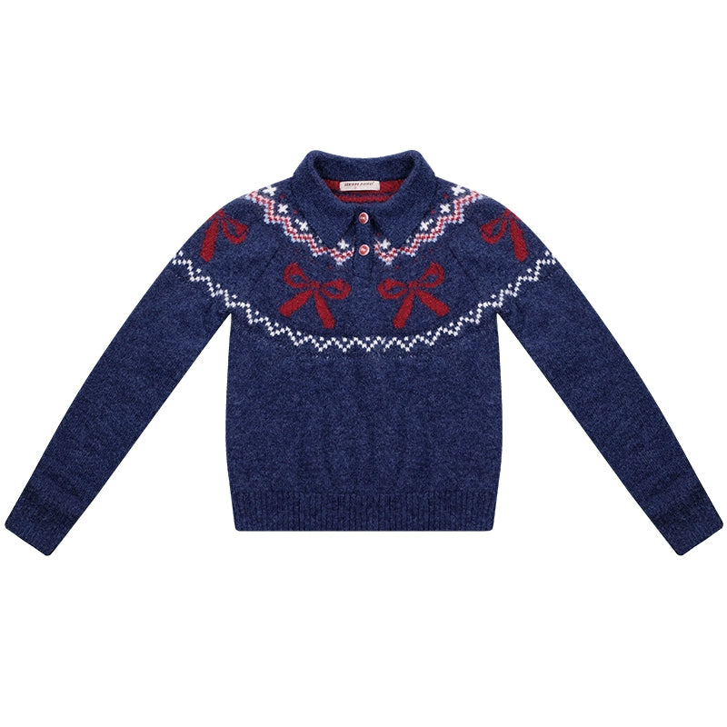 American polo neck sweater