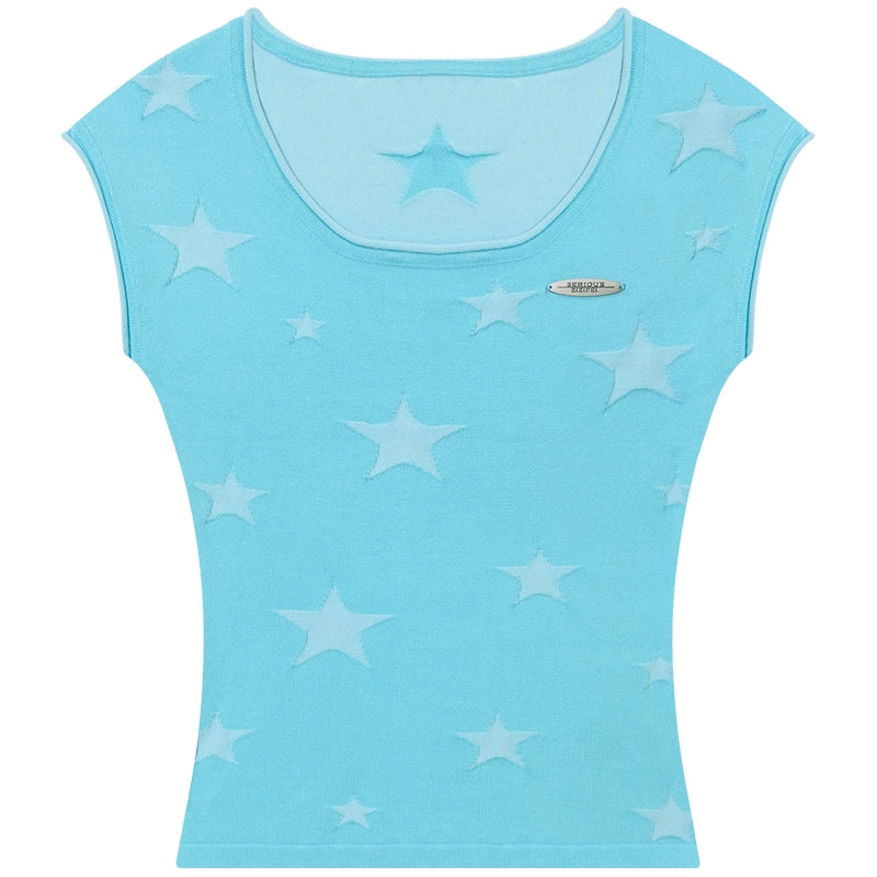 Slim Retro Star Tee
