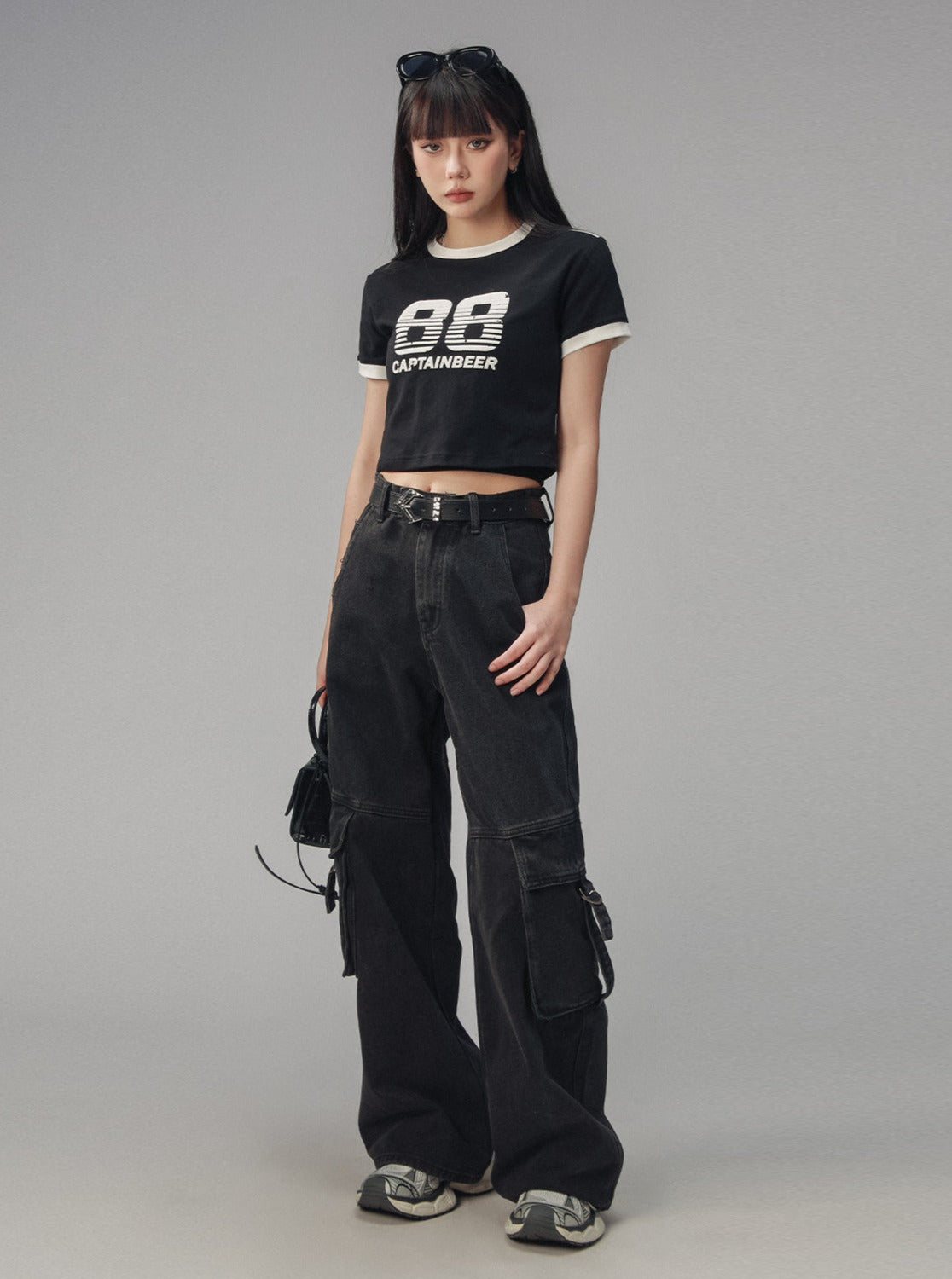 Slim Fit Babes Crop Top