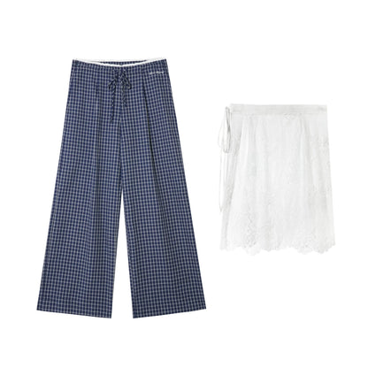 Wide-Leg Trousers Set-Up