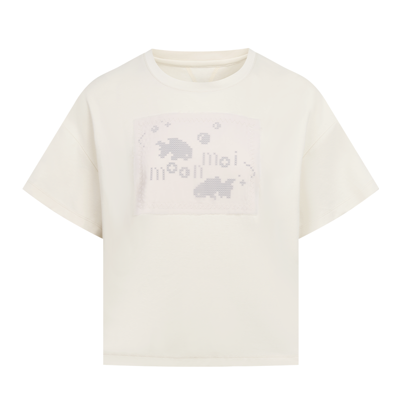 Wandering Fish Embroidered T-shirt