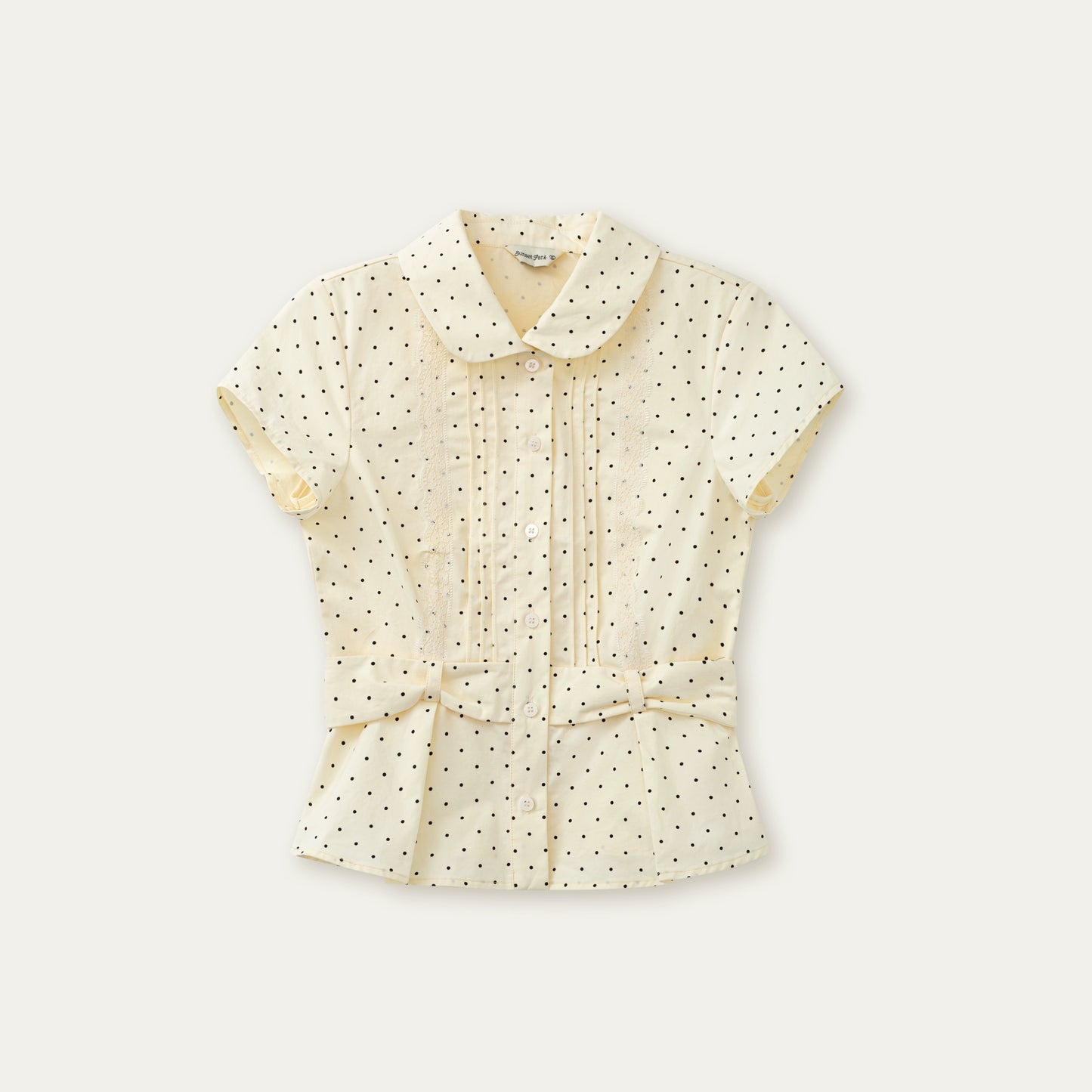 White Polka Dot Shirt
