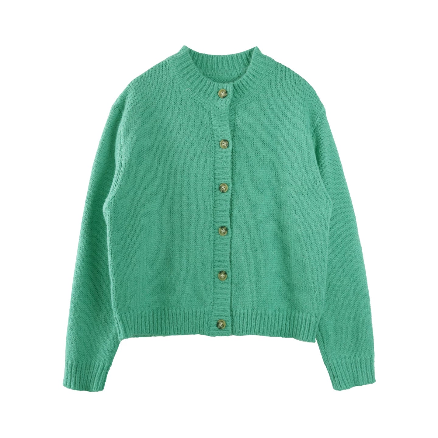 Christmas Green Knitted Cardigan