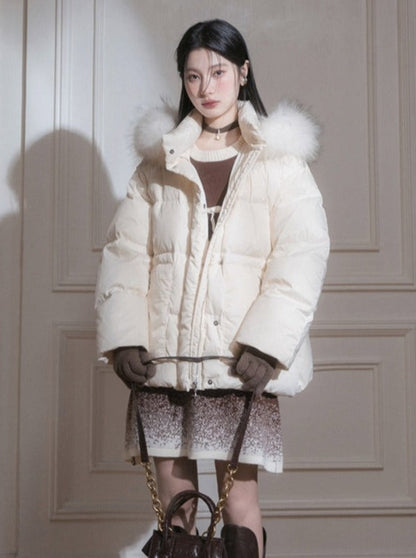 Fur Collar Down Jacket