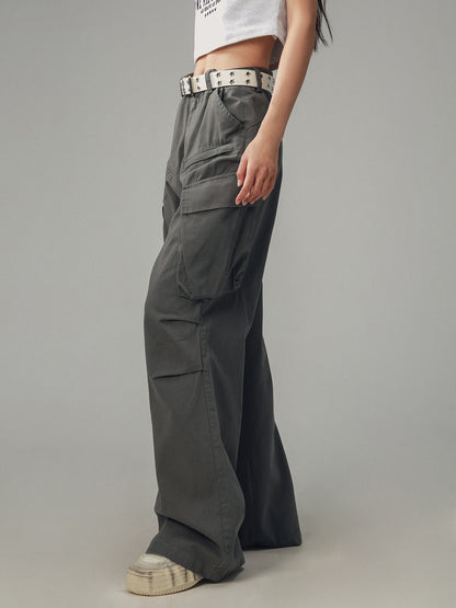 American straight leg loose slacks