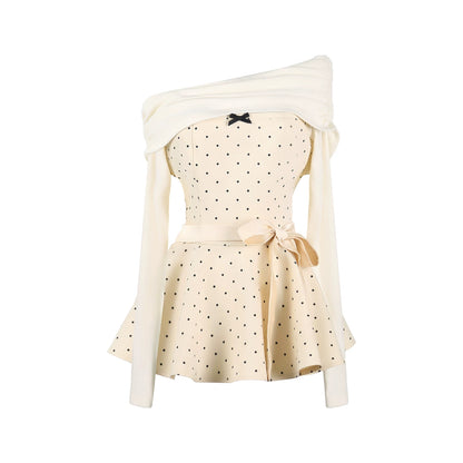 Off-Shoulder Two-Piece Set-Up