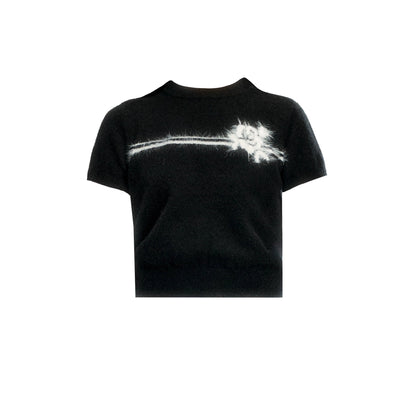 Lazy Blossom Knit Top