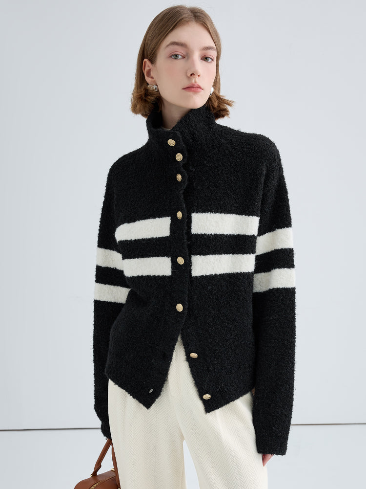 Wool Cardigan Temperament Jacket