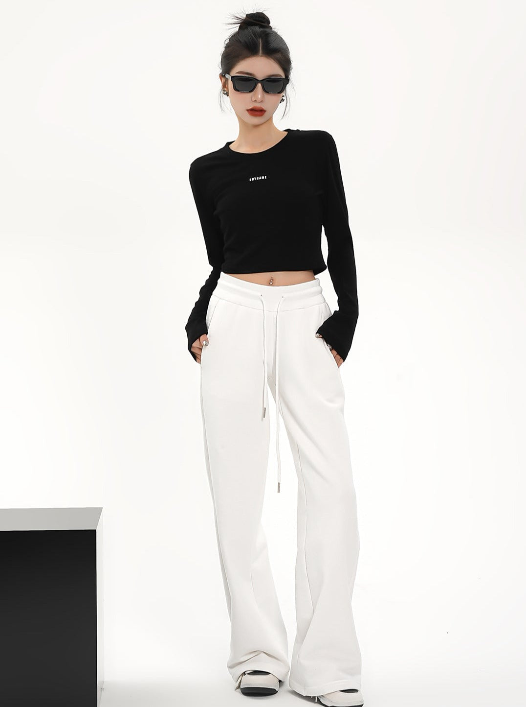 Low-rise Tricolor SweatPants