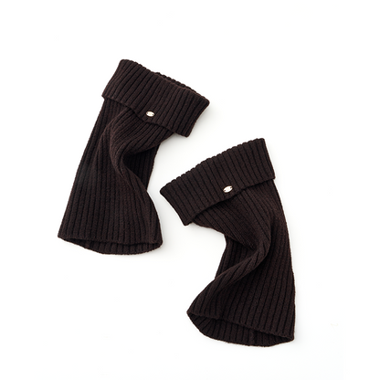 Gold Label Knitted Wool Blend Calf Sock Cover