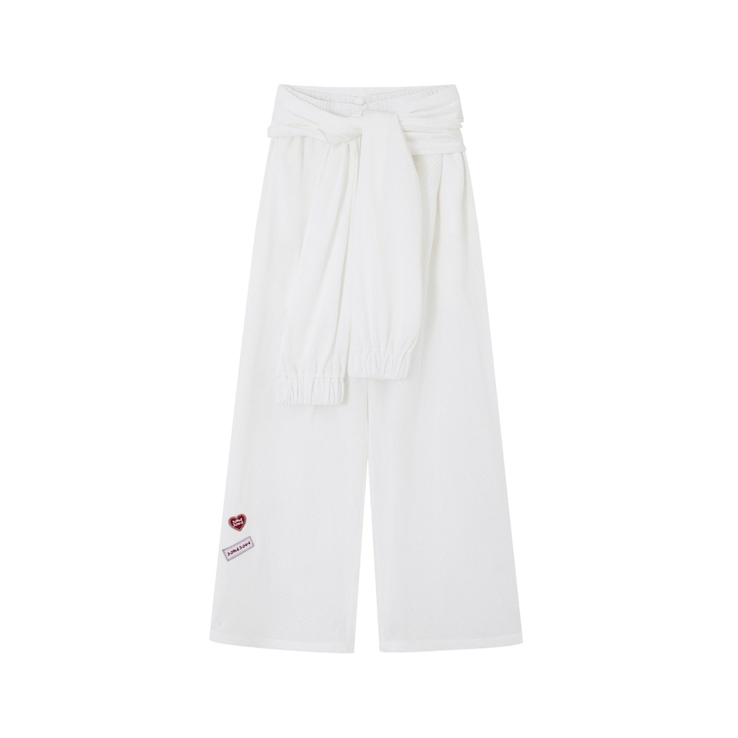 Airy Linen Wide-Leg Pants