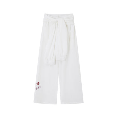 Airy Linen Wide-Leg Pants