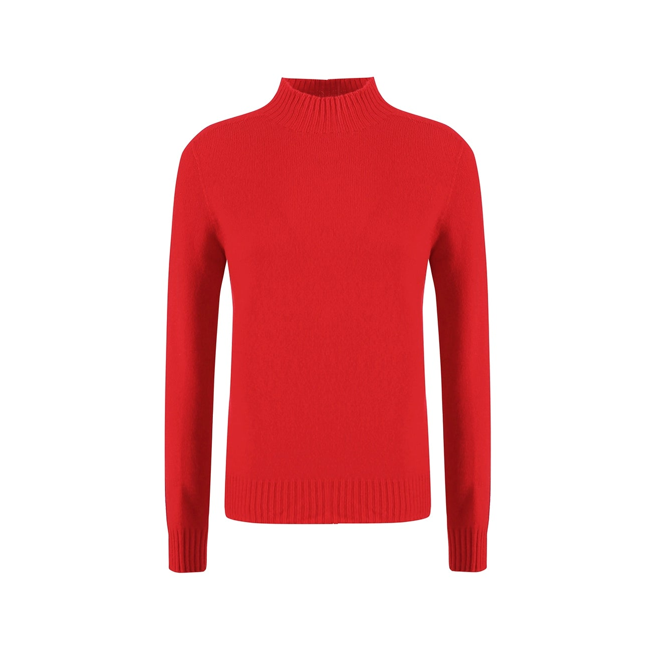 Sheep Wool Half-High Collar Sweater