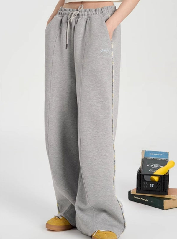 Spring Air Cotton Silhouette Bottoms Pants
