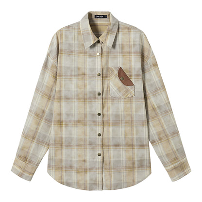 Pink Plaid Classic Shirt