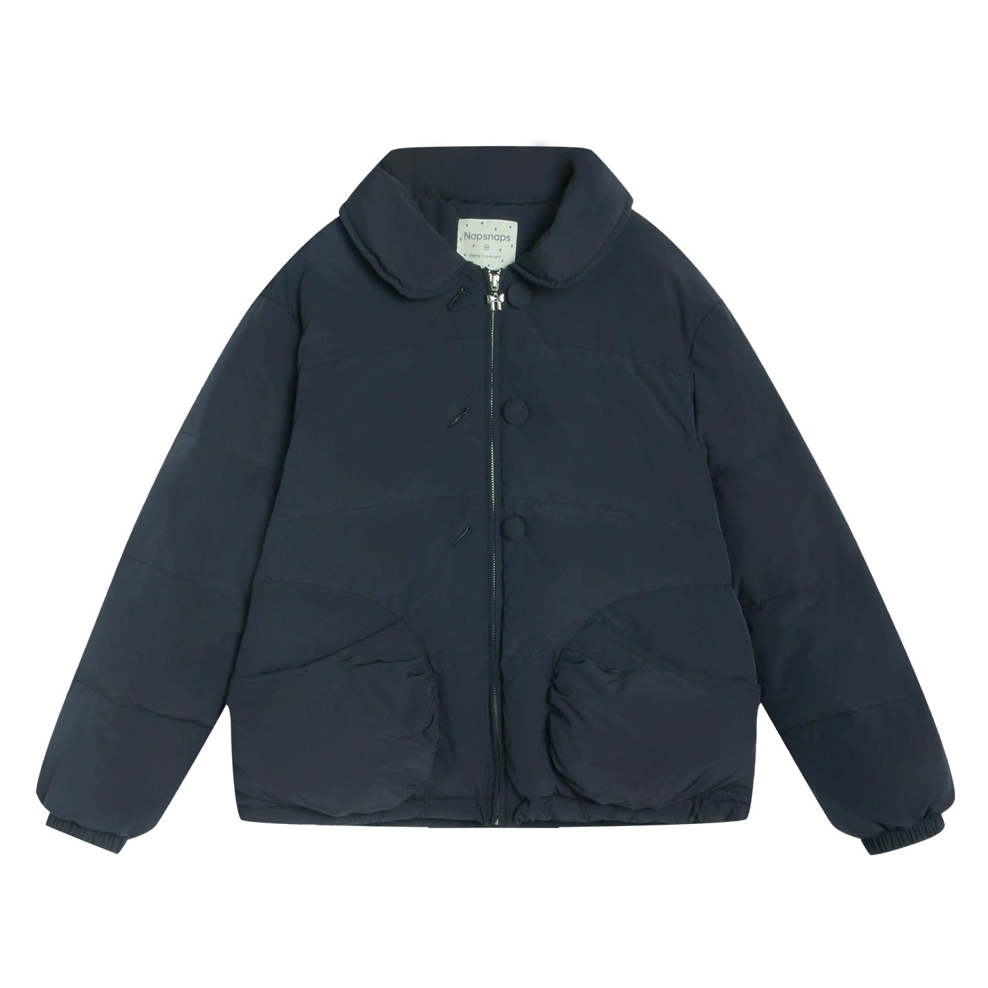 Winter Curved Pocket Cotton Jacket