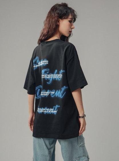 American Graffiti Crew Neck Top