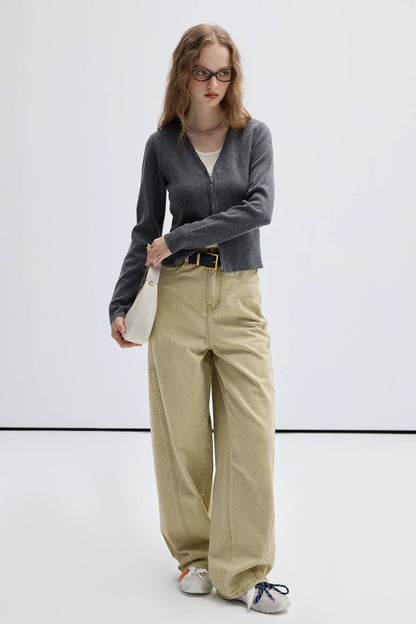 High-Waisted Commuter Slacks