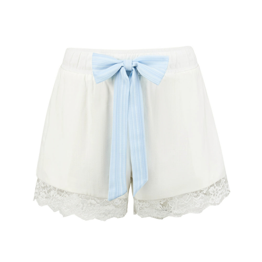 French Vintage Lace Shorts