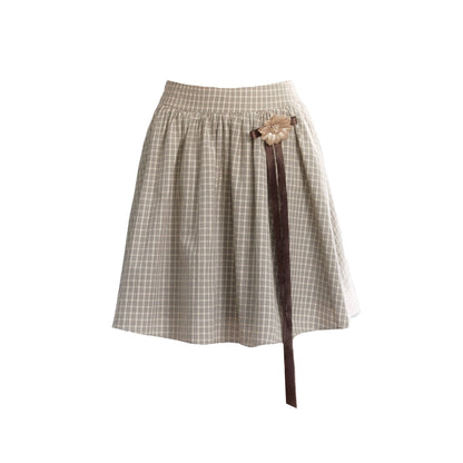Butterfly Dream Cotton Knitwear Skirt Set-Up