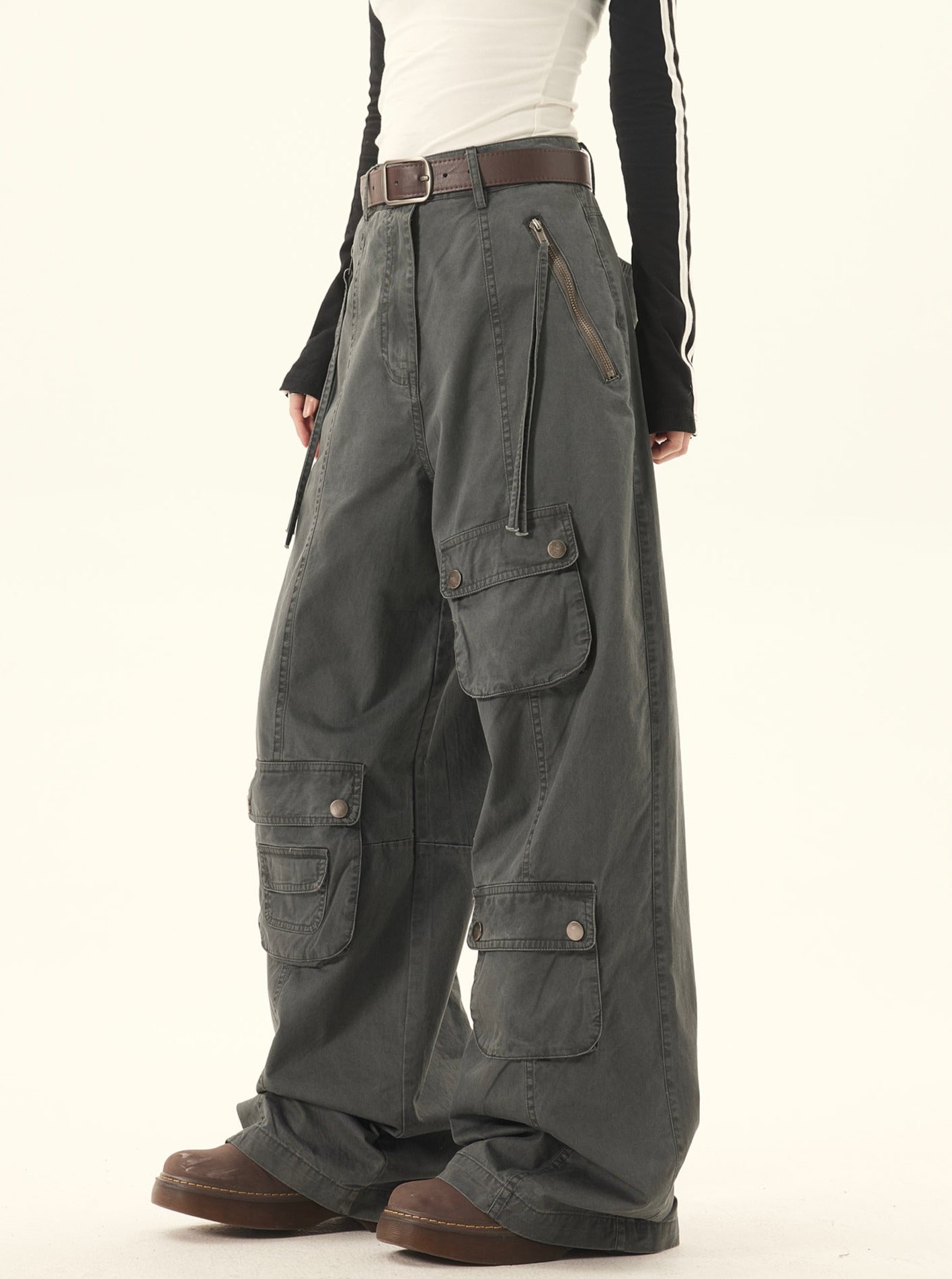 Multi-Pocket Cargo Pants