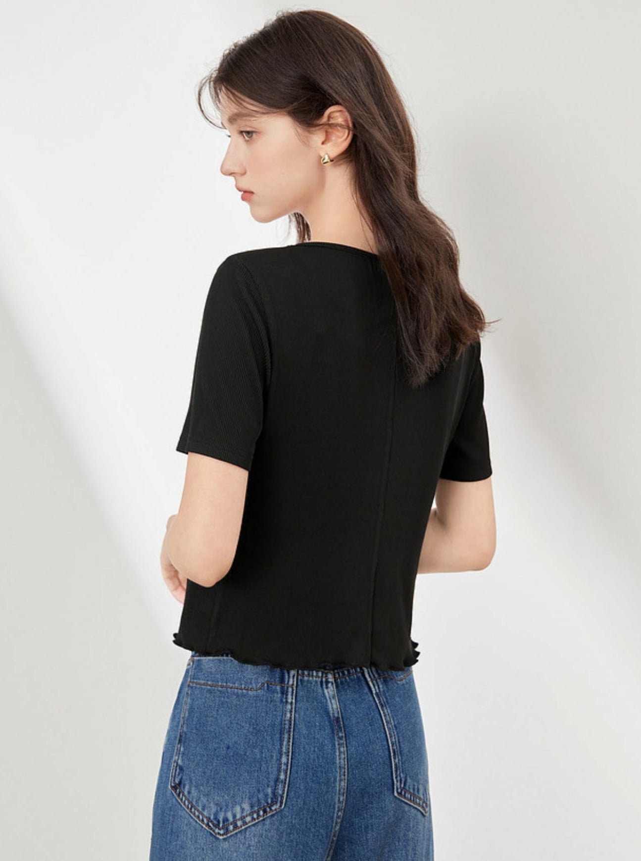 Versatile Temperament Knit Top