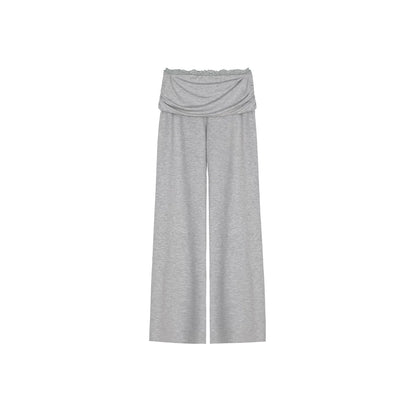 Fold-Over Waistband Pants