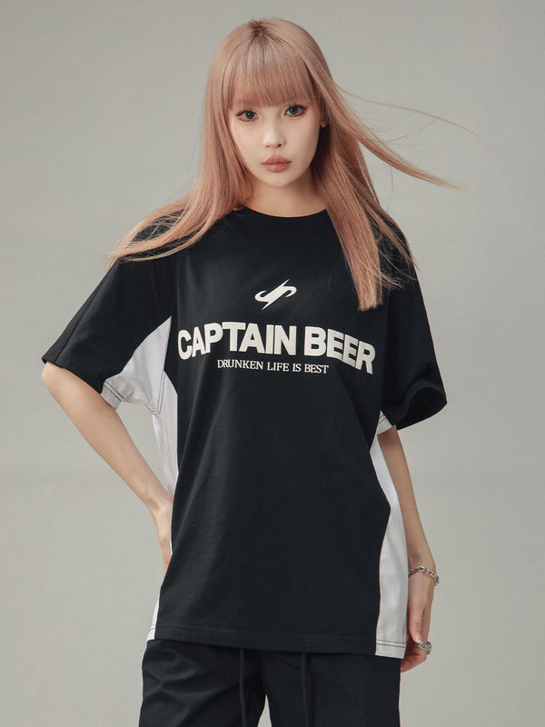 Sports Short Sleeve Casual Top