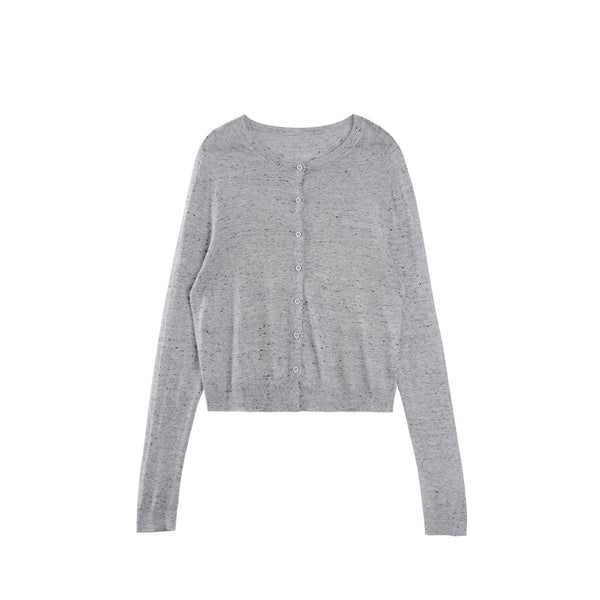 Wool Knit Cardigan Set-Up