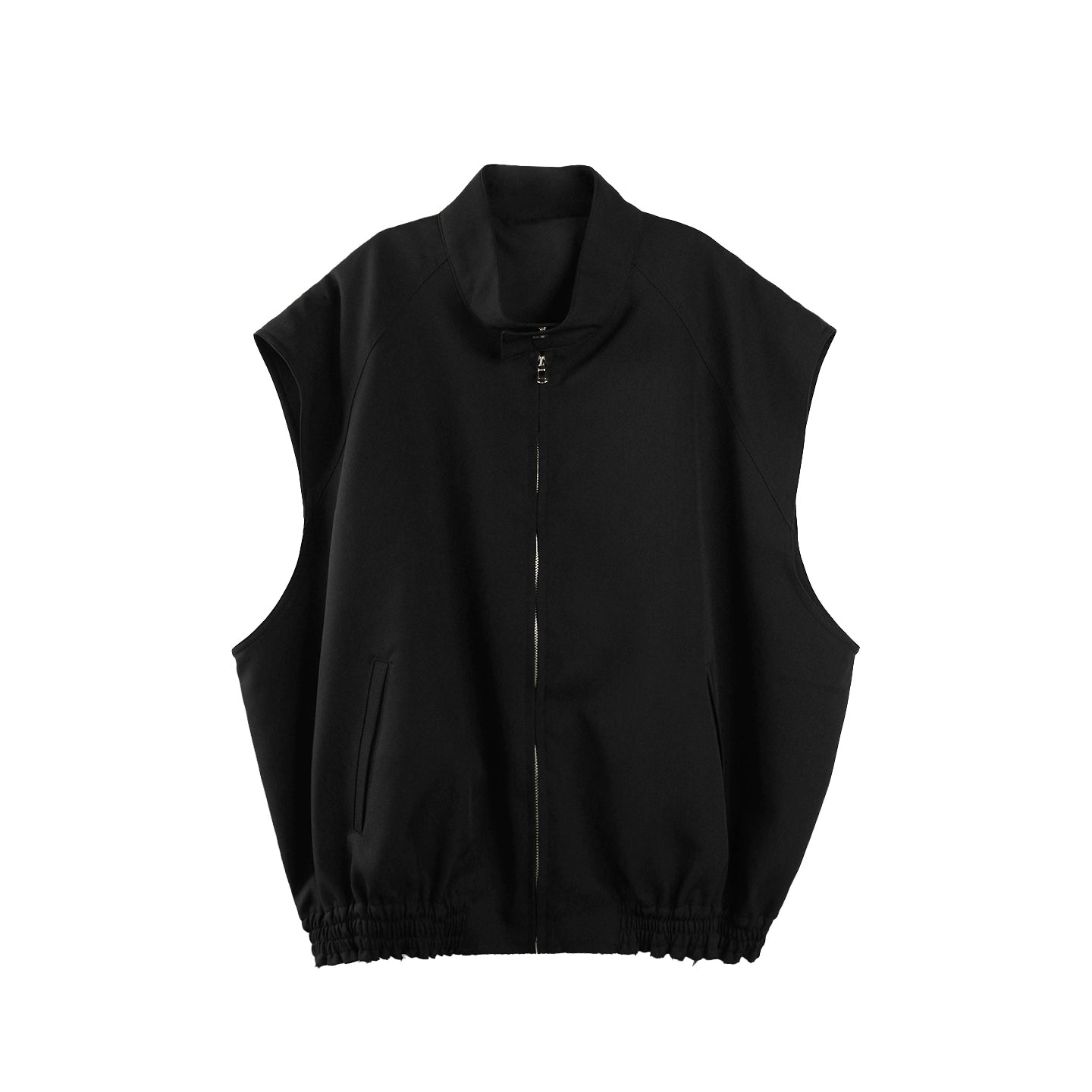 Casual Wide-Shoulder Layering Vest