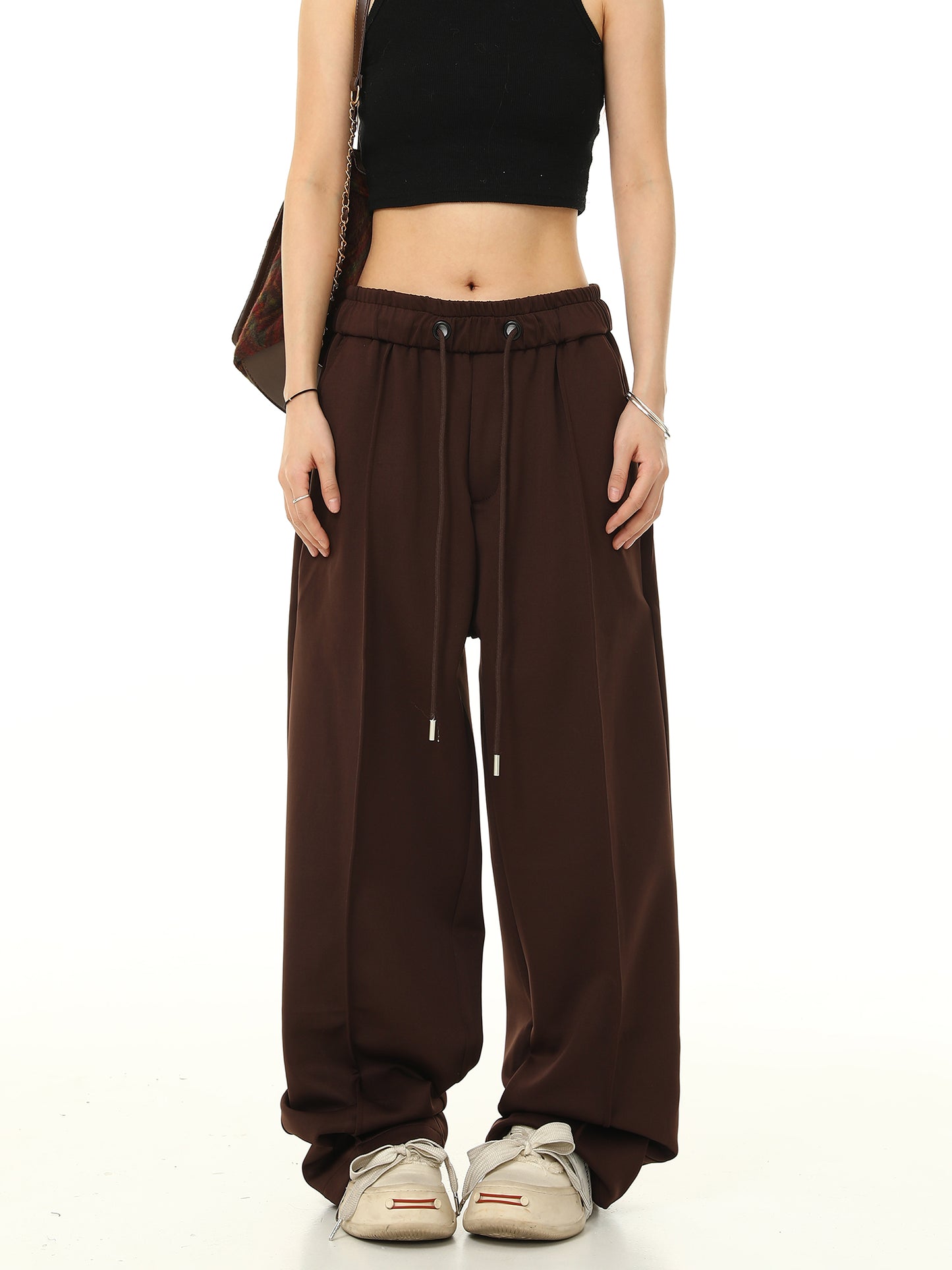 Graue Retro-Sweatpants