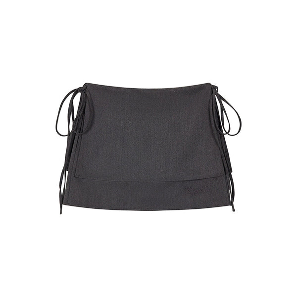 Wide Belt Cinched Denim Casual Jacket Set-Up