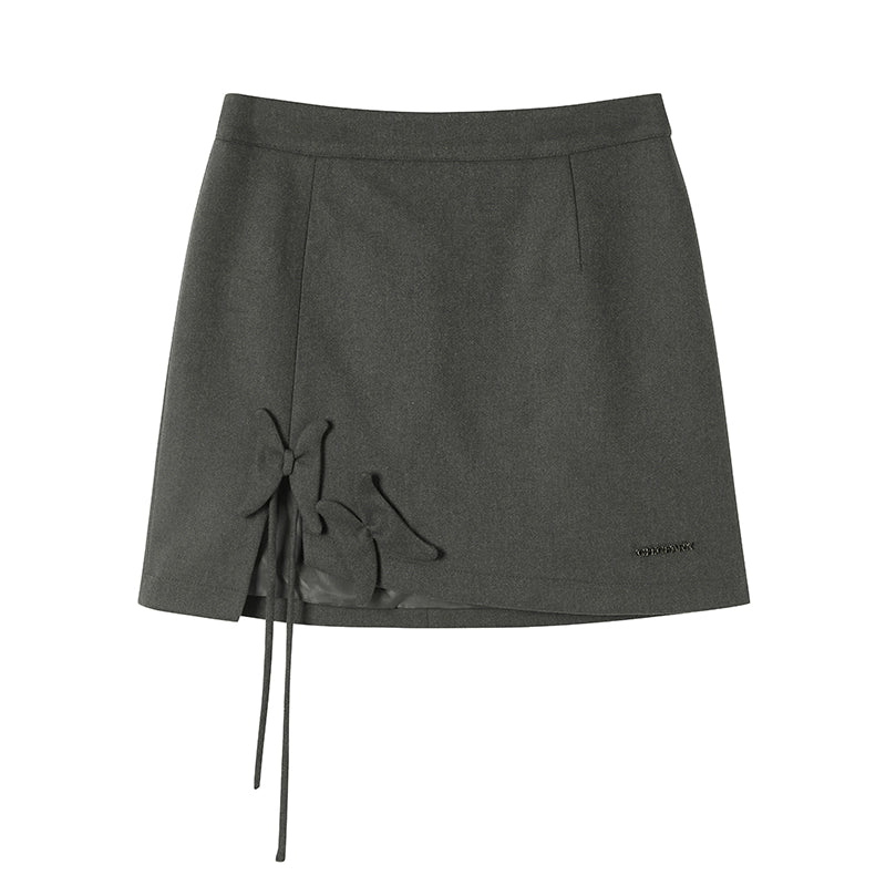 Solid Color Butterfly Skirt