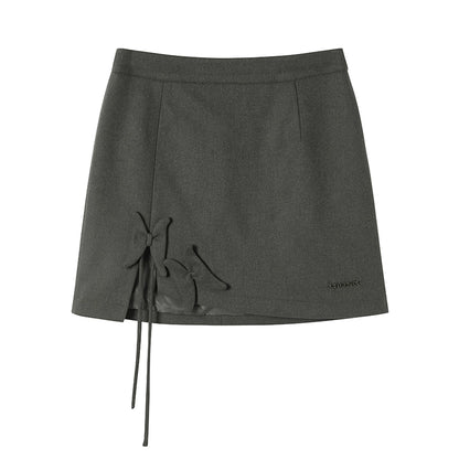 Solid Color Butterfly Skirt